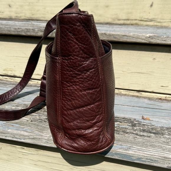 Coach Sonoma Brown Pebbled Leather Vintage Y2K Shoulderbag Handbag Distressed - Picture 6 of 14